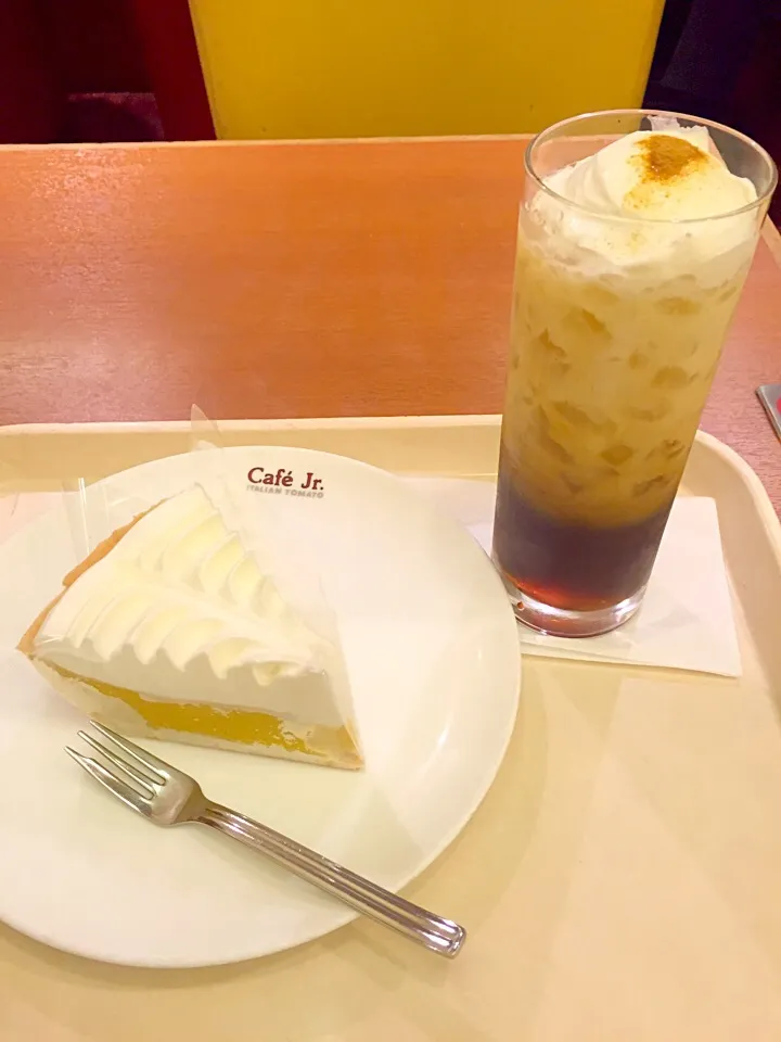 Pumpkin Pudding and Roasted Green Tea Latte!|Reiko Araiさん