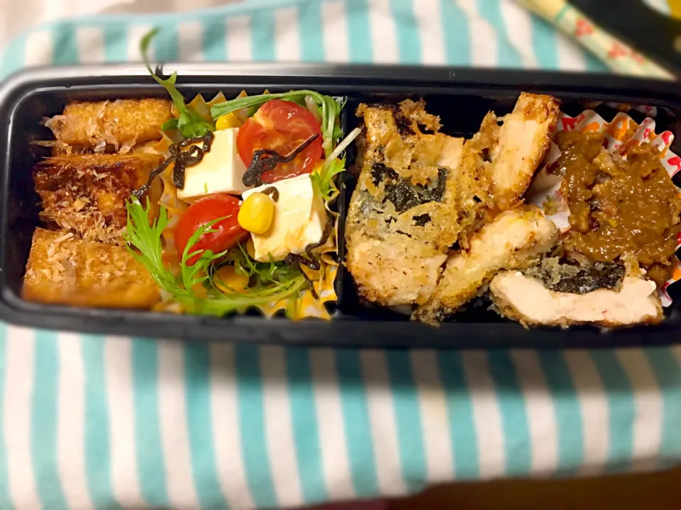 Snapdishの料理写真:旦那さん弁当✨|ぼんさん