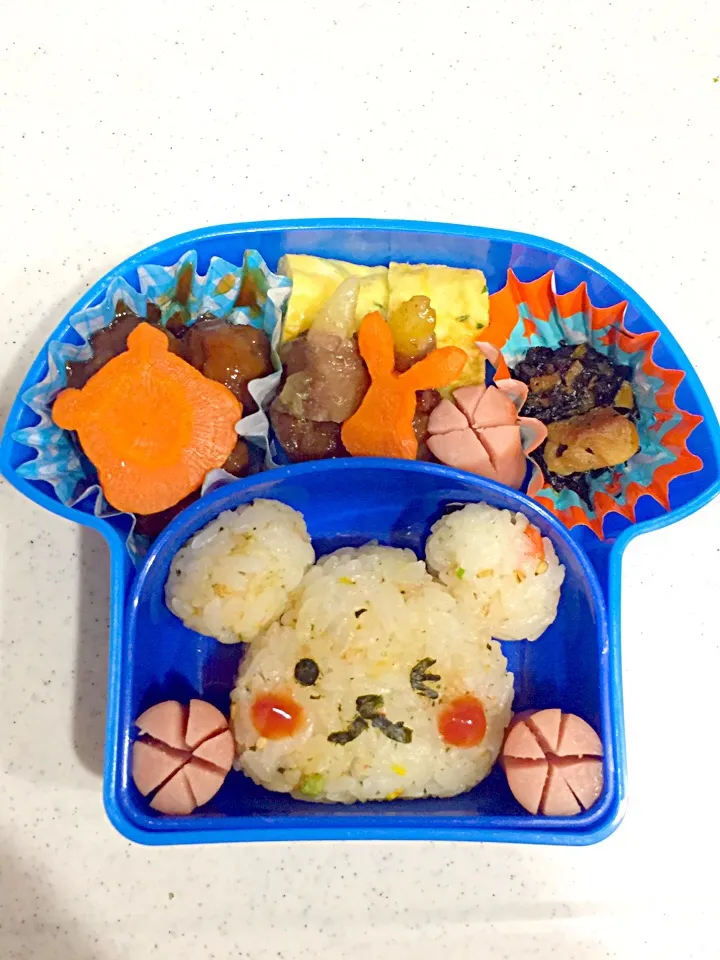 くまちゃん弁当|こーこさん