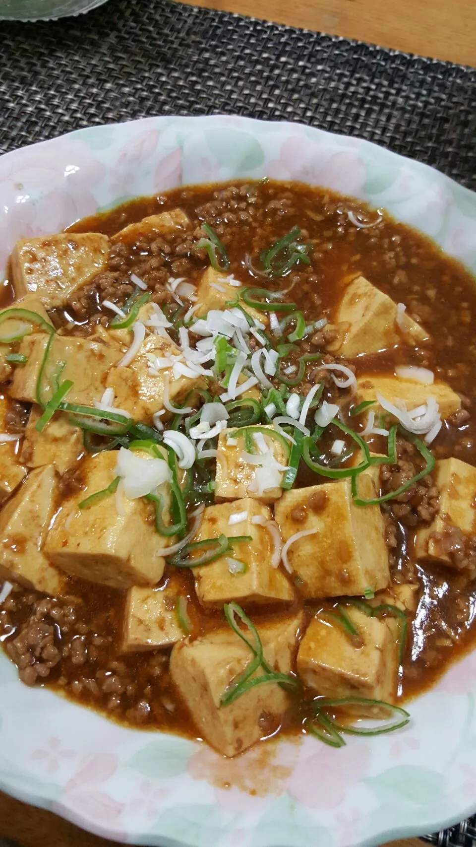 晩飯‼　麻婆豆腐だよー|クッキングオヤジさん