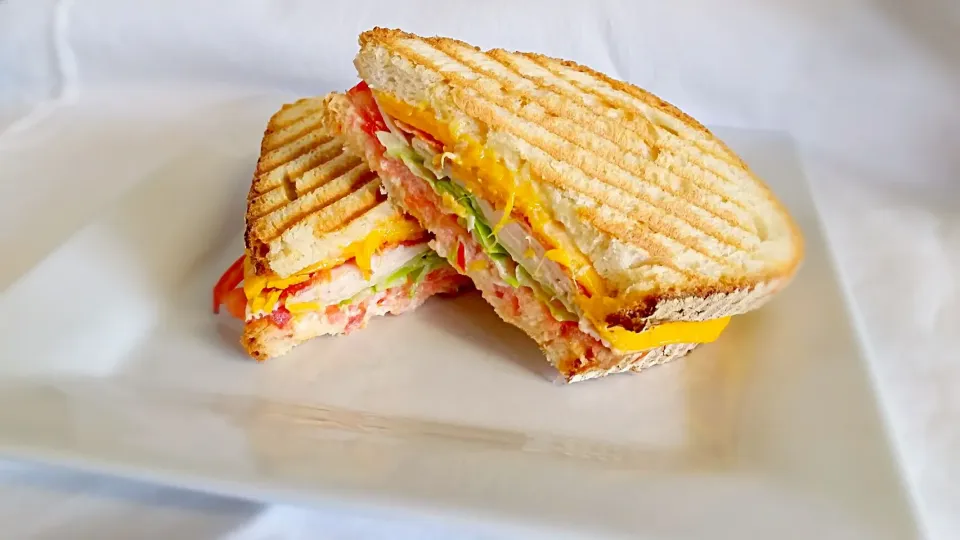 turkey club panini|jeffさん