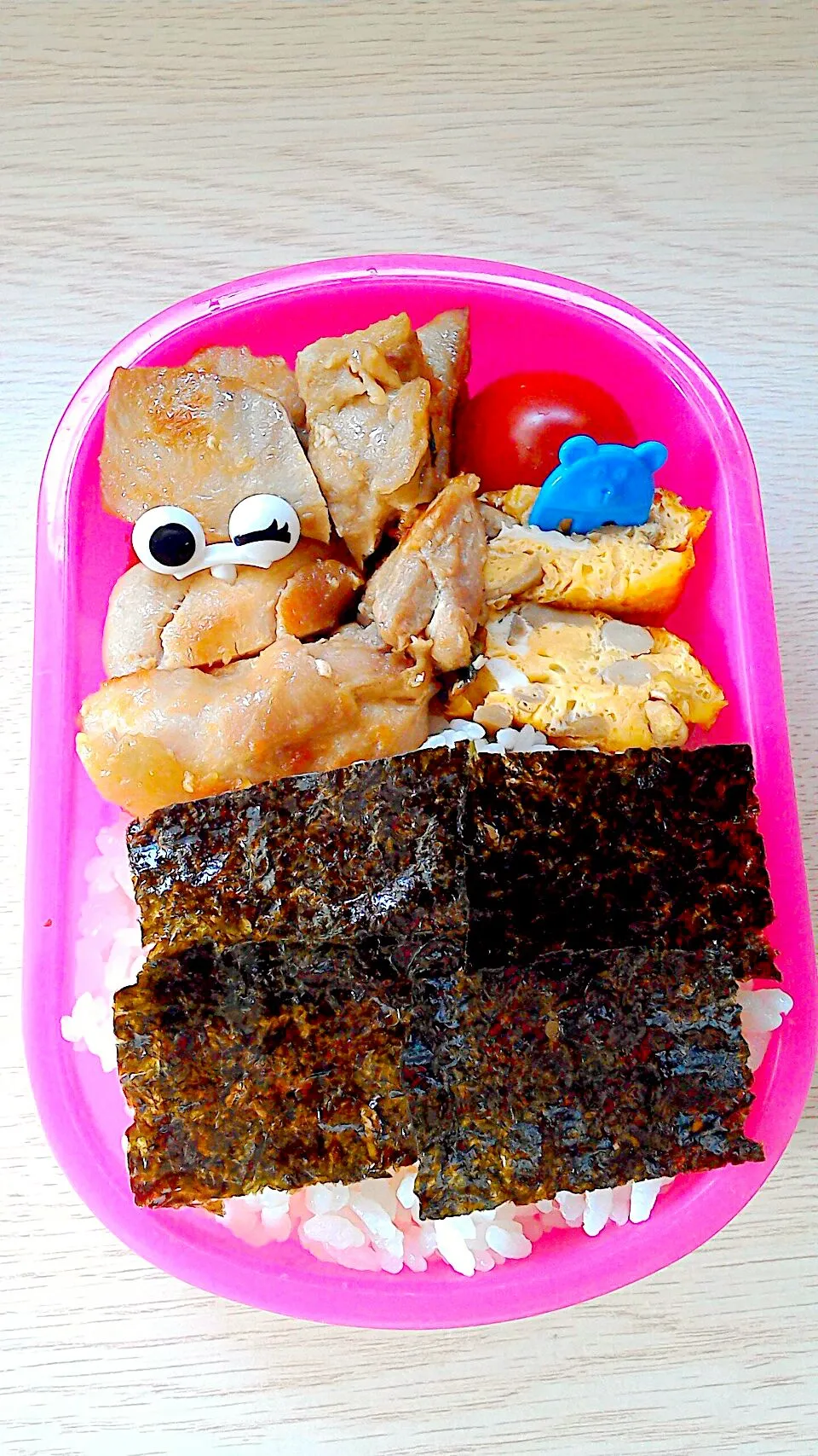 今日のお弁当*可愛くない|danさん