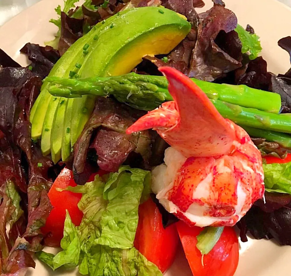 Lobster salad😍👍🏼 delish|🌺IAnneさん