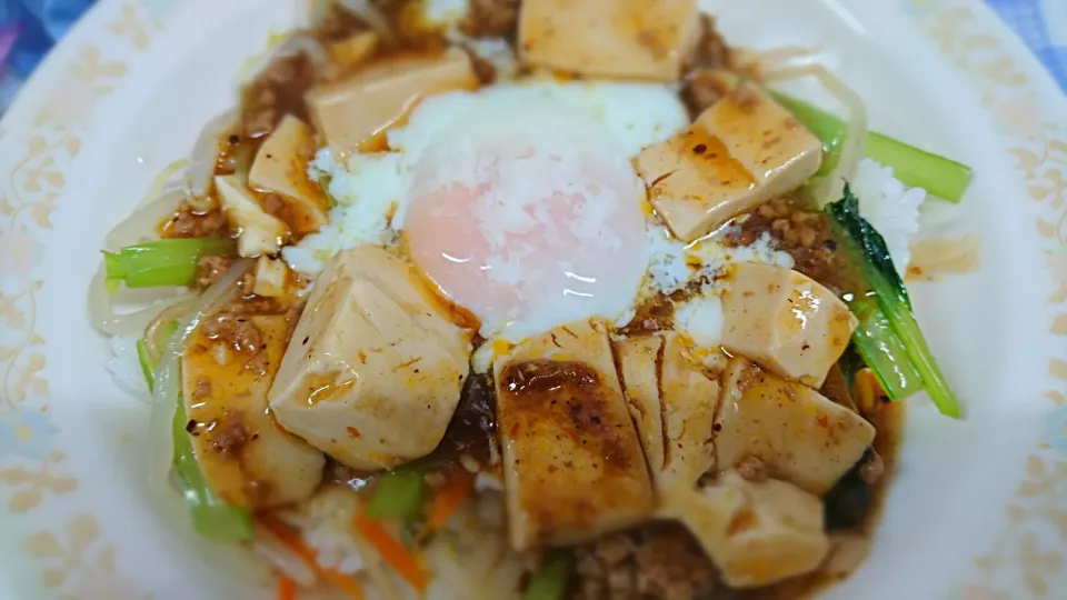 麻婆ビビンバ丼|よっしー(=^ェ^=)さん