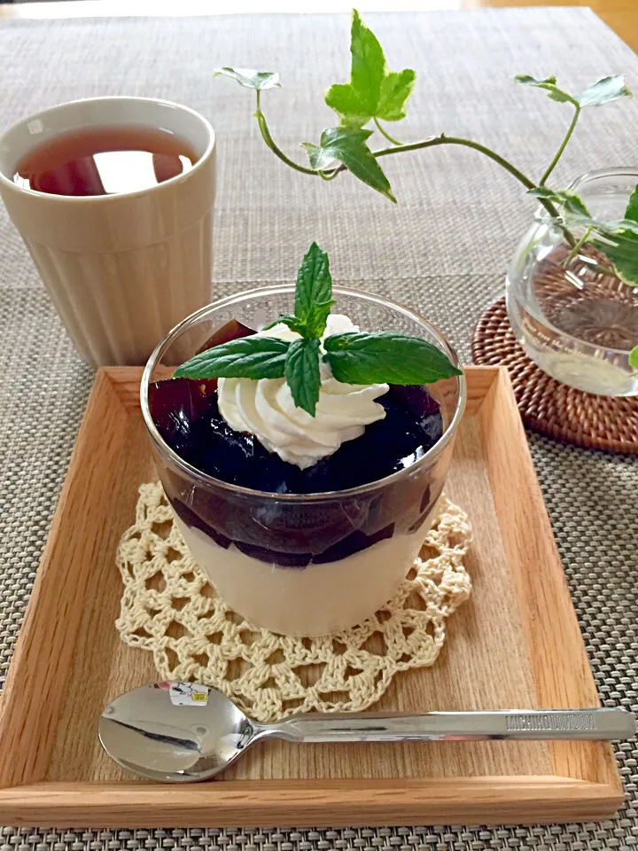 コーヒーゼリー ！カルーア風味☕️✨✨|まめごろうさん