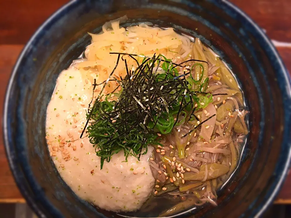 じゅんさいと大和芋のそうめん2|半田手延べそうめんの店 阿波や壱兆さん