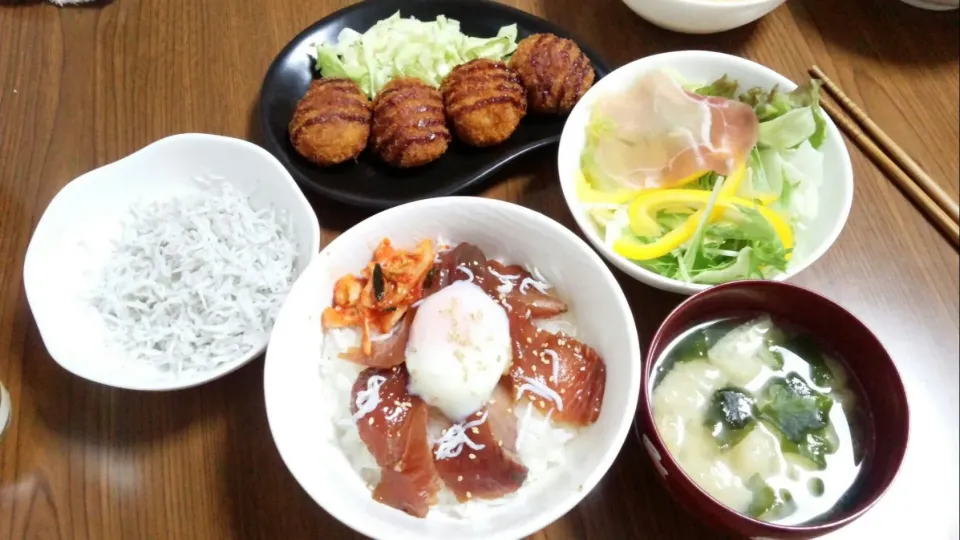 カツオのユッケ丼|SAORIMESHIさん