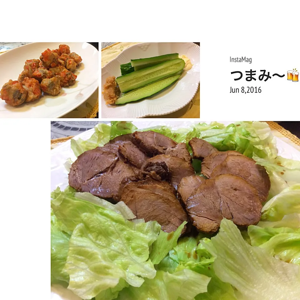 Snapdishの料理写真:今日のアテ🍻😋|アライさんさん