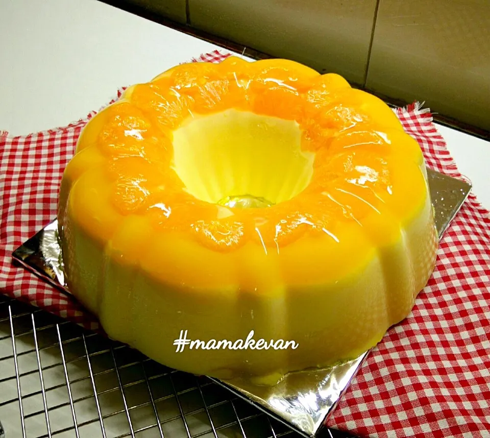 Fluffy Orenge Puding🍊🍊|meilizaさん