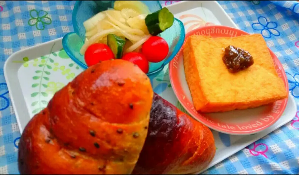 塩パン🍞ランチ☀🍴|メイメイda.さん