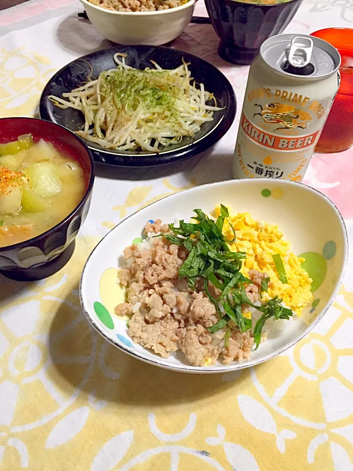 遅い晩ご飯〜(*´ω｀*)ゞｴﾍ|さくたえさん