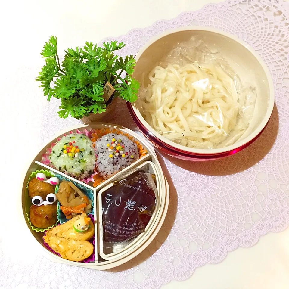 6/9❤︎娘のお弁当❤︎流水麺ぶっかけうどん(*^^*)|Makinsさん