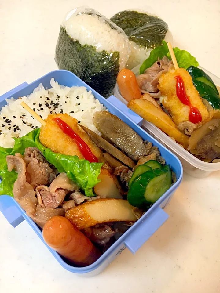 今日のお兄ちゃん2人弁当〜✨|Sayakaさん