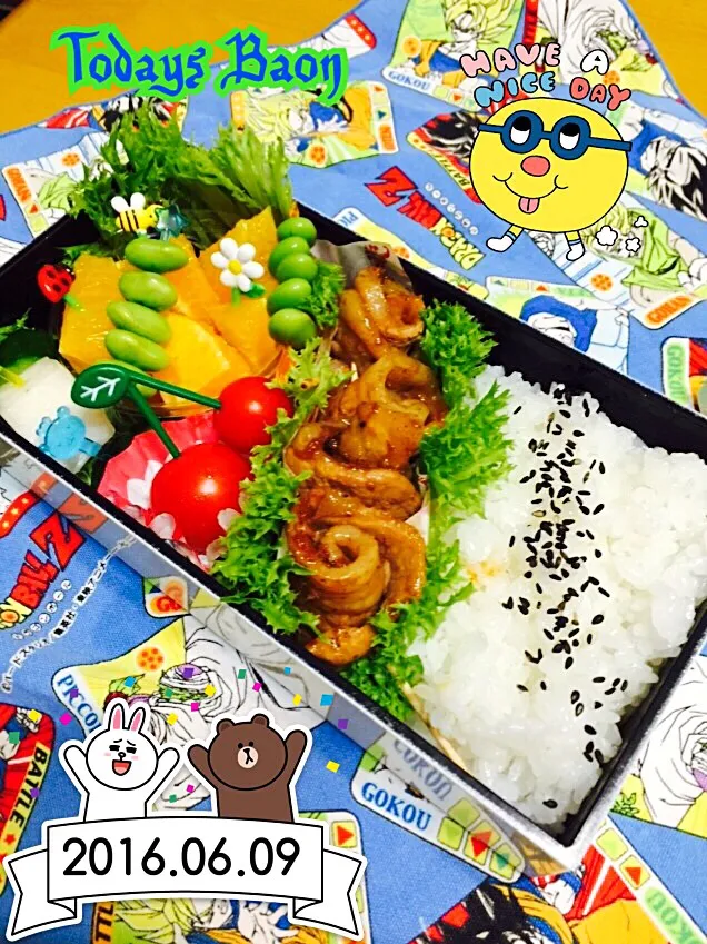 Ginger pork saute お弁当|Jane M. Kokubuさん