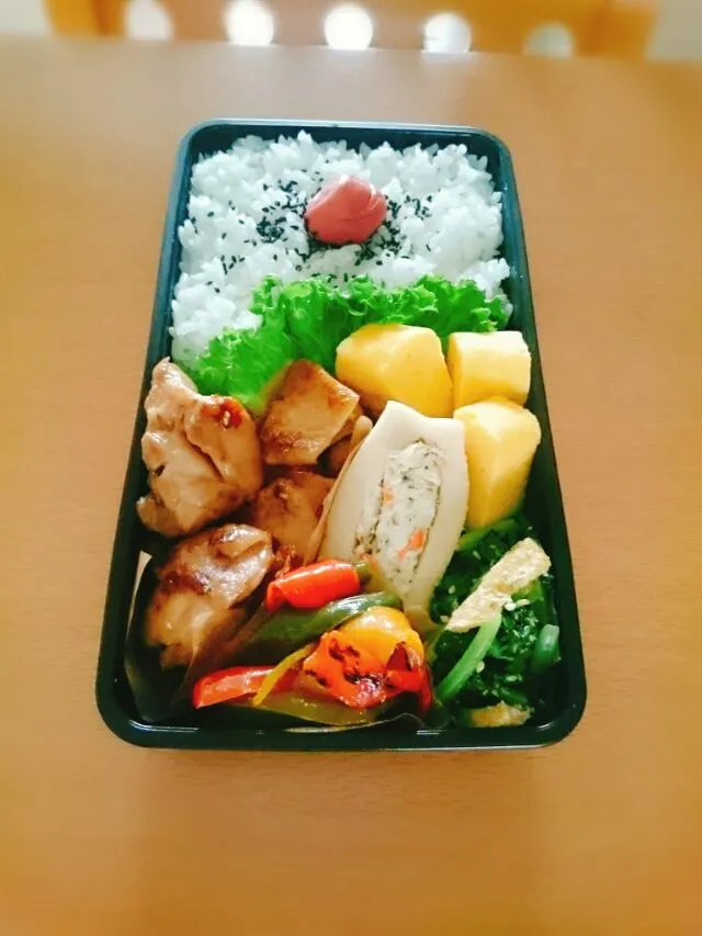 Snapdishの料理写真:高２息子のお弁当|salalaさん