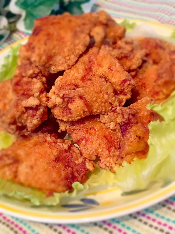 ハピバ🎂咲きちゃんの料理 うちの ザンギ🐔 （鶏のから揚げ）|あゆさん