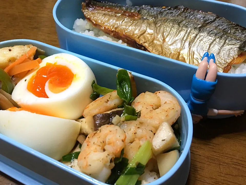 これは鯵、、だったはずww お魚ど〜んなお弁当|もっつぁさん