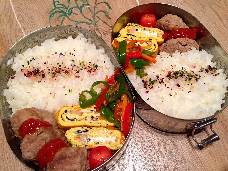 今日の3色お弁当|おゆさん