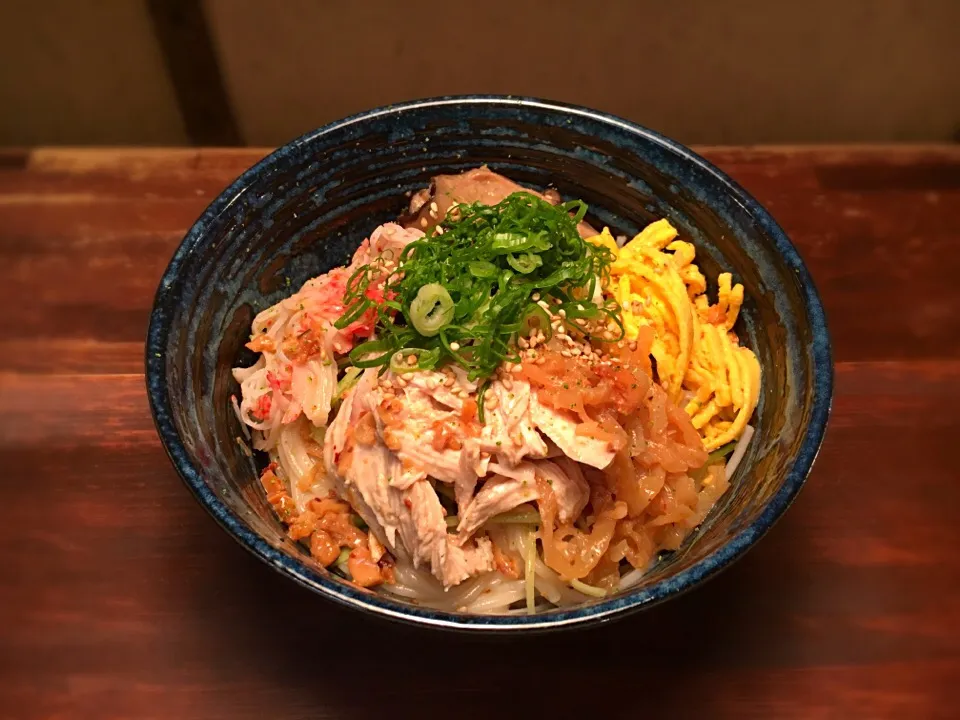 中華風胡麻汁そうめん2|半田手延べそうめんの店 阿波や壱兆さん