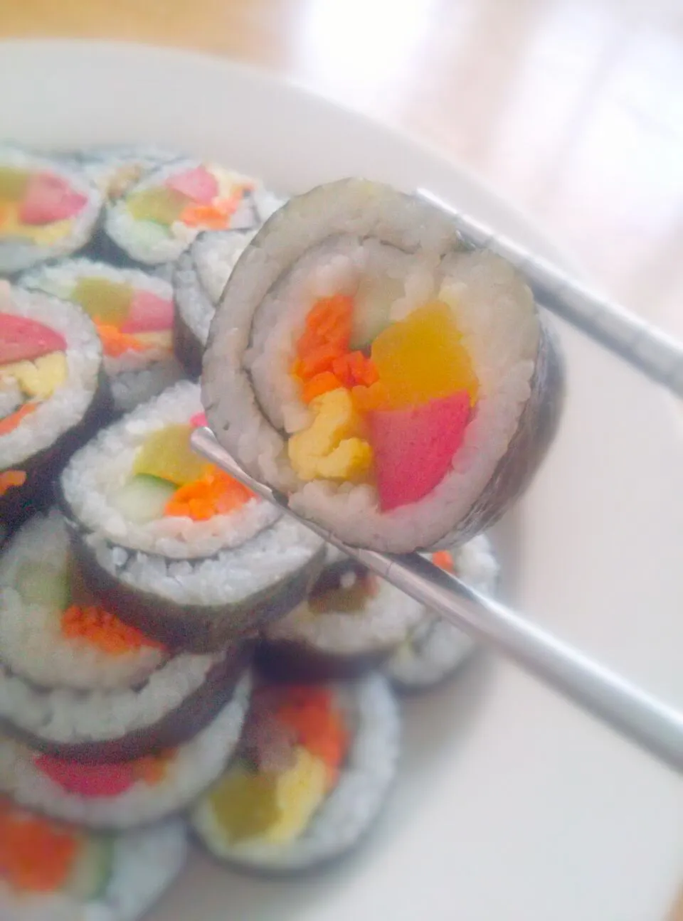 kimbab'' korean sushi|laine pamplonaさん