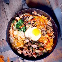 Snapdishの料理写真:My interpretation of Korea's most popular rice dish: Dolsot Bibimbap|James Vuさん