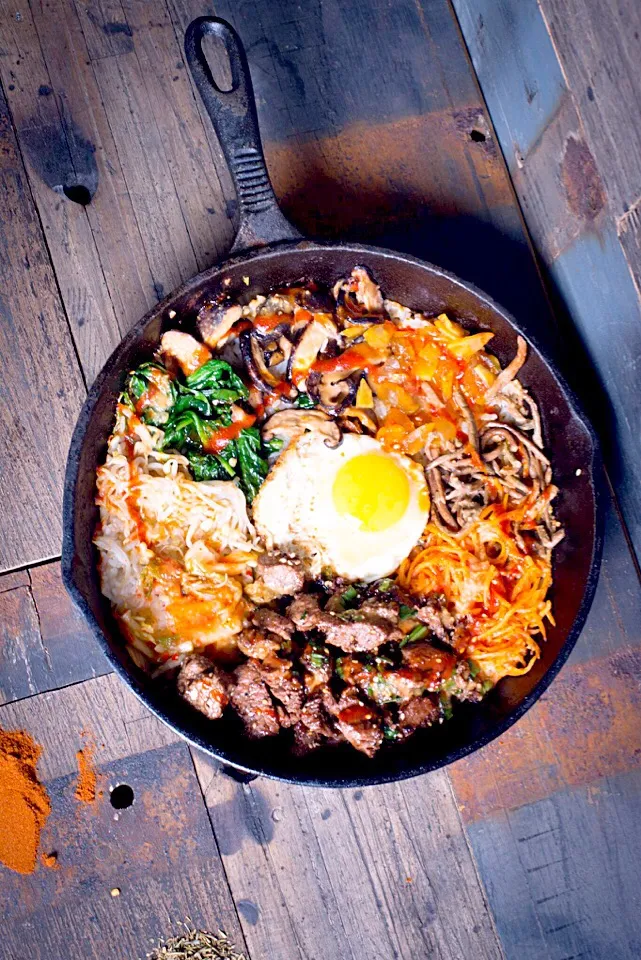 Snapdishの料理写真:My interpretation of Korea's most popular rice dish: Dolsot Bibimbap|James Vuさん