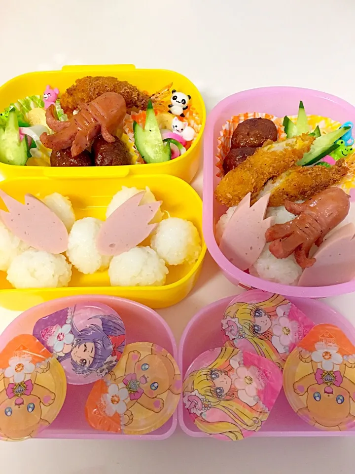 幼稚園組のお弁当♬|Hiroko Yokomizoさん