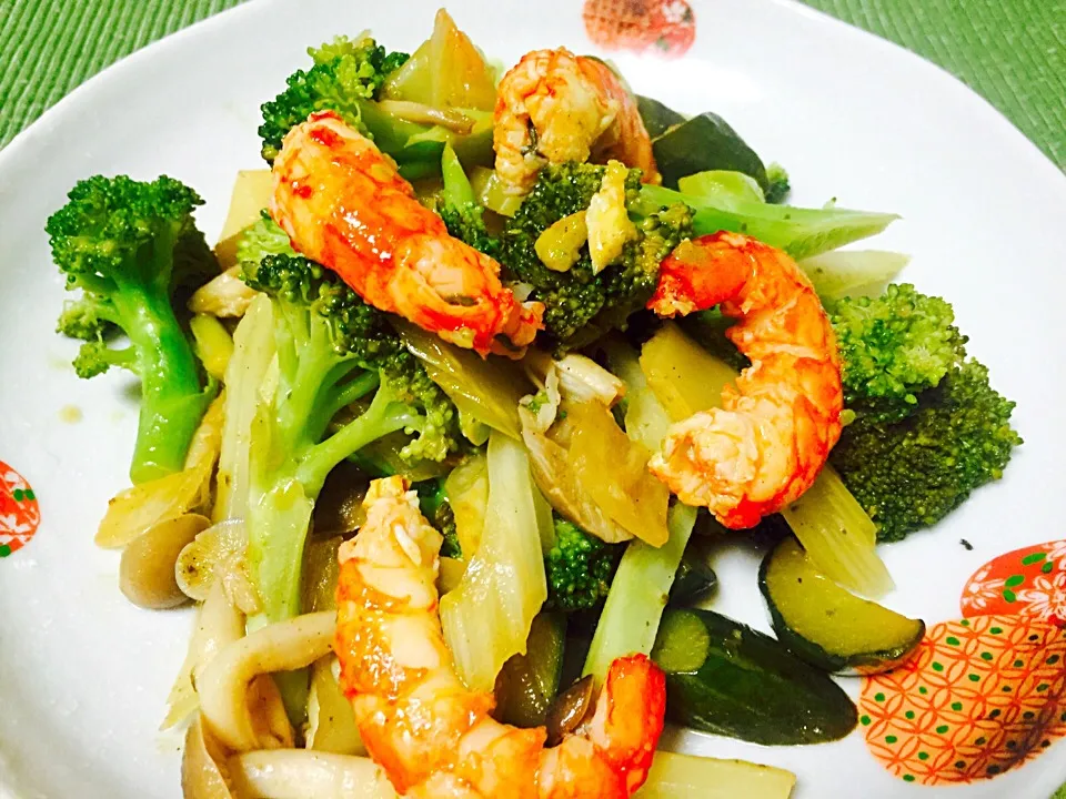 Broccoli and Shrimp Sauté|Jaimie Alvarezさん