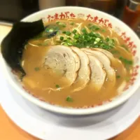 横浜ラーメン たまがった チャーシュー麺|かさん