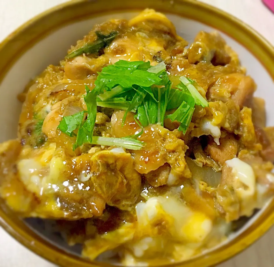 ボリュームたっぷり親子丼🐓|ゆーとさん