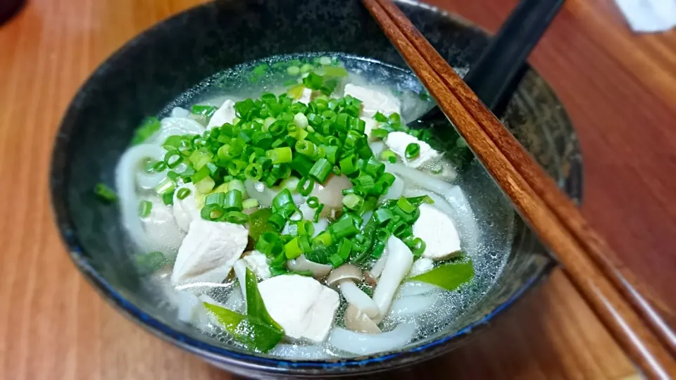 Snapdishの料理写真:#鶏塩うどん|鈴村悦子さん