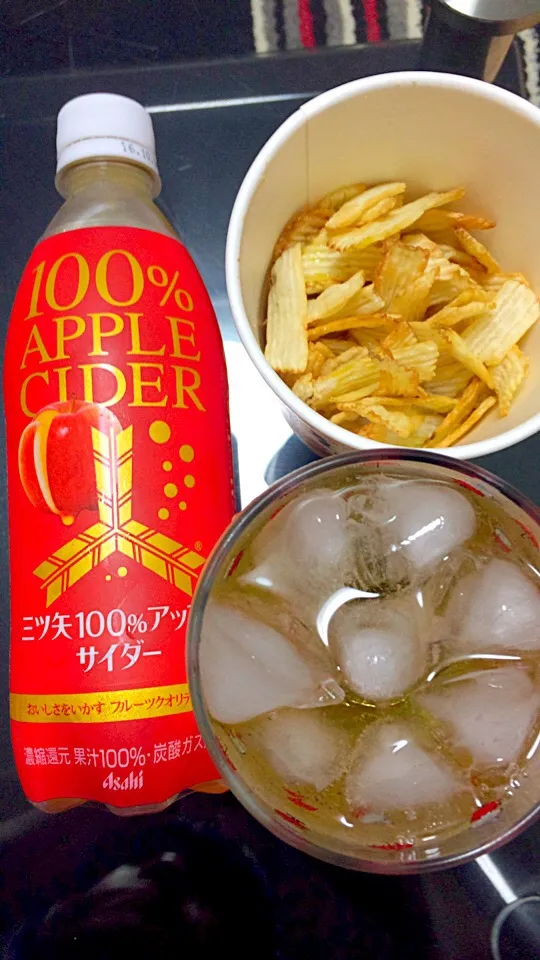 Snapdishの料理写真:三ツ矢100%アップルサイダー🍎|きのこせんぱいさん