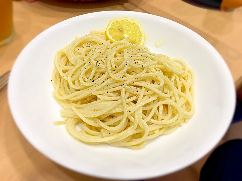 レモンクリームパスタ|ぐやさん