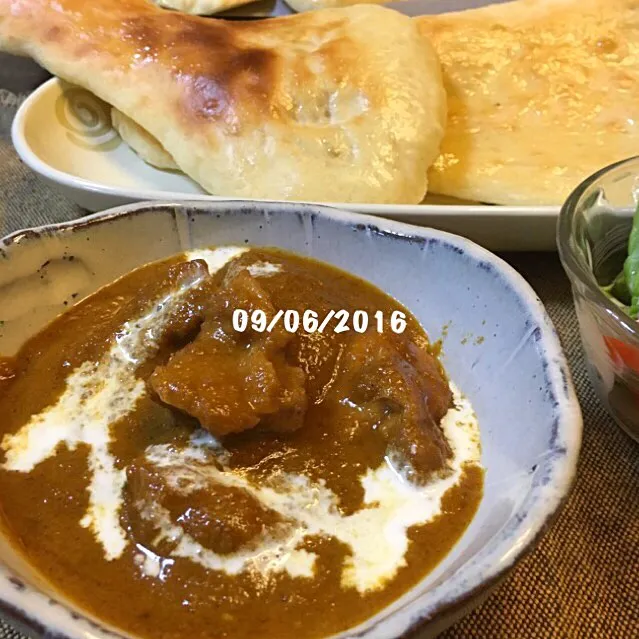 Snapdishの料理写真:バターチキンカレー⤴︎|友さん