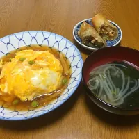 カニ玉定食|ほろほろさん