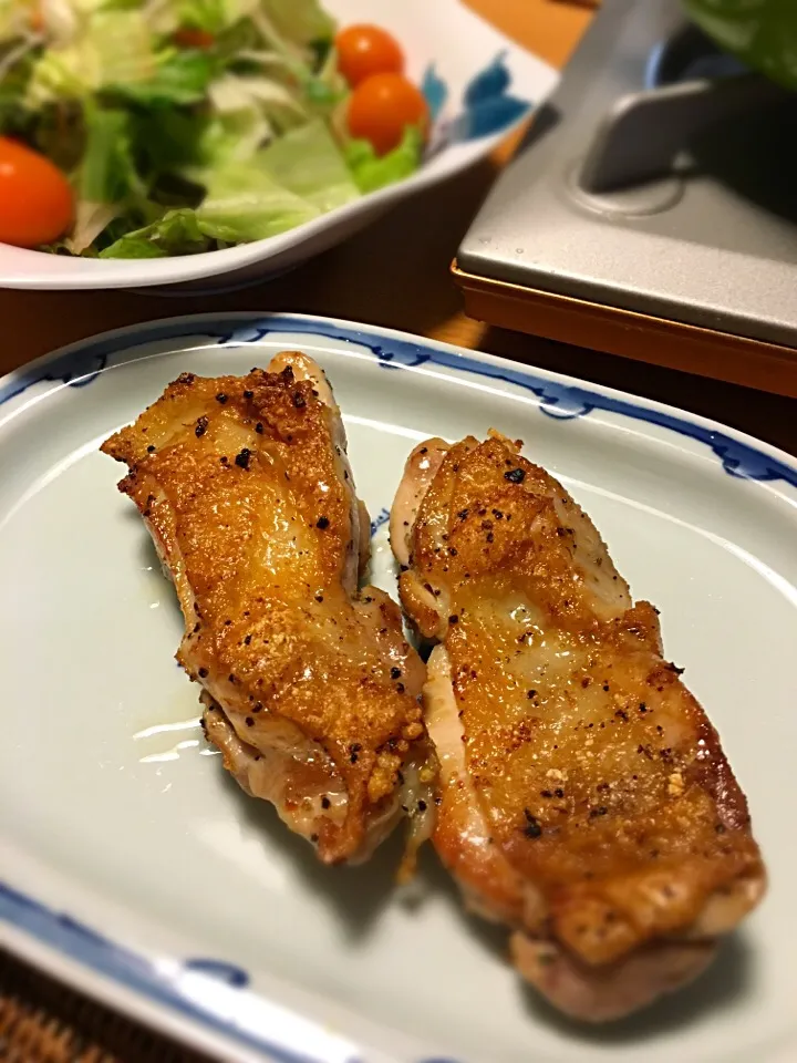 Snapdishの料理写真:ハーブチキン|takbeeさん