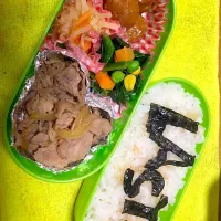 Snapdishの料理写真:＊旦那弁当＊|ちびさん