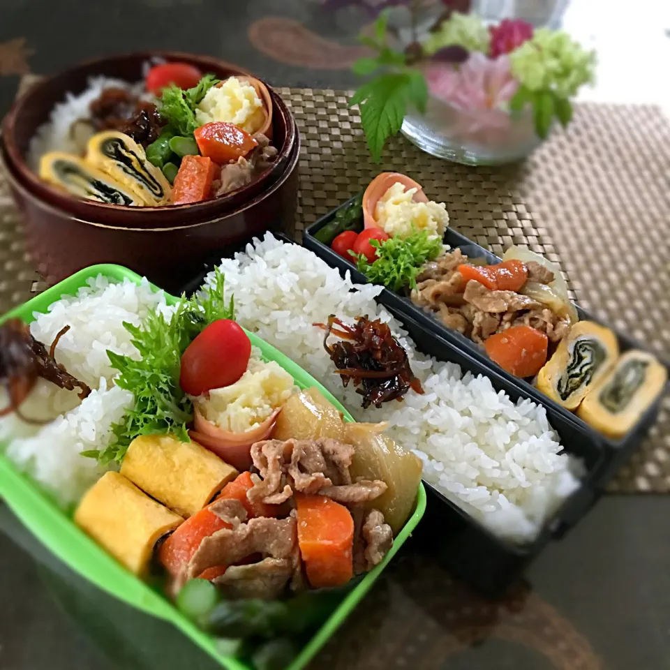 今日のお弁当〜( ‾ʖ̫‾)
タマゴ焼きには、えきしお♬|renharuruさん