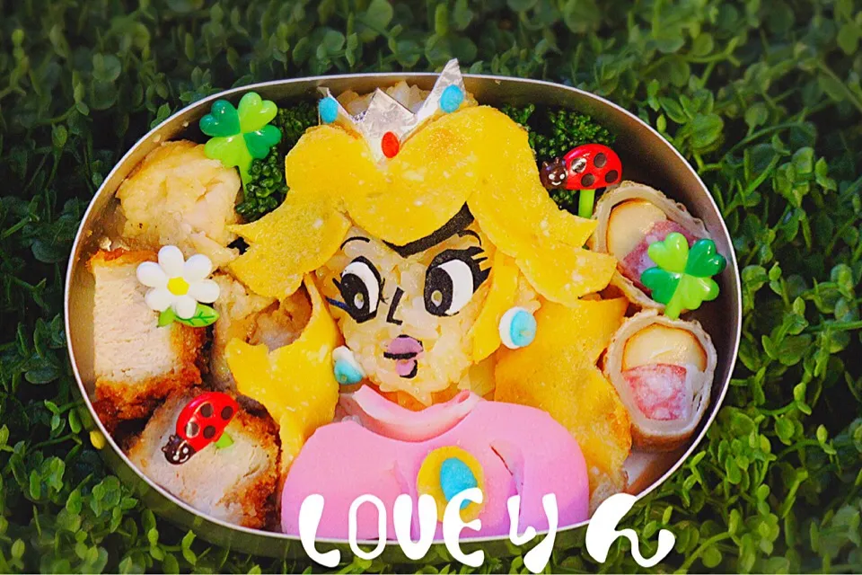 ピーチ姫のお弁当|LOVEりんさん