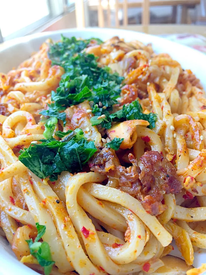 キムチ焼うどん|矢部肇子さん