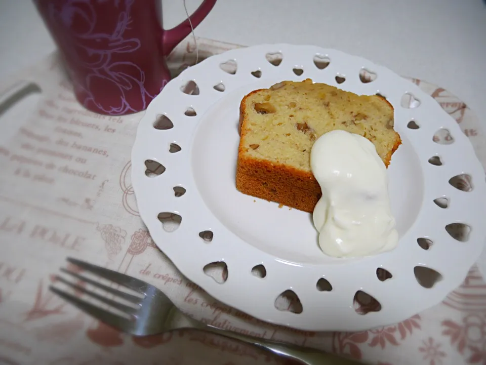 メープルウォールナッツケーキ🍴|ちゃーはんさん