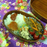 Snapdishの料理写真:本日のお弁当|えーたさん