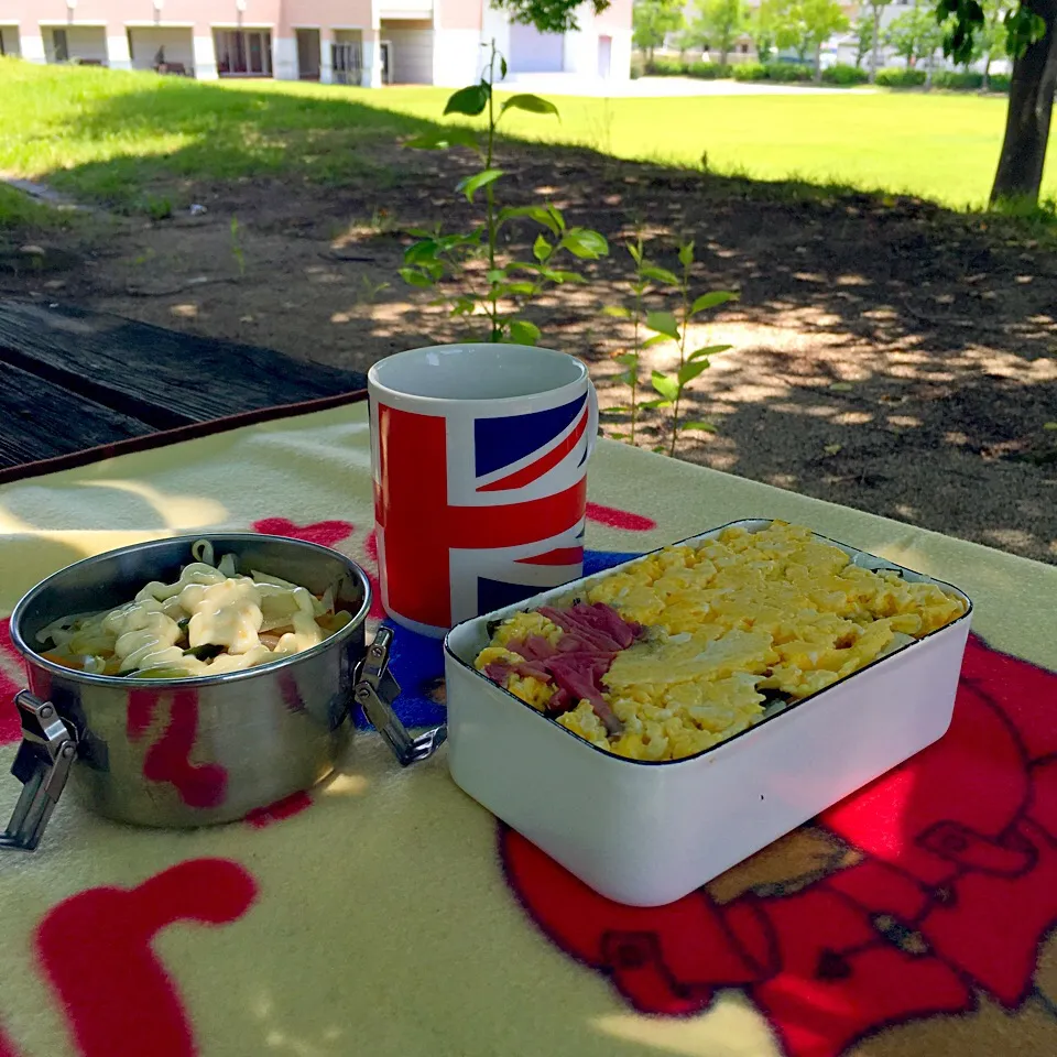 ピクニック・ランチ♬ (▰˘◡˘▰)☝︎|Yoshinobu Nakagawaさん