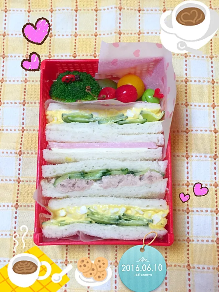 Snapdishの料理写真:高2娘のお弁当|Chiekoさん