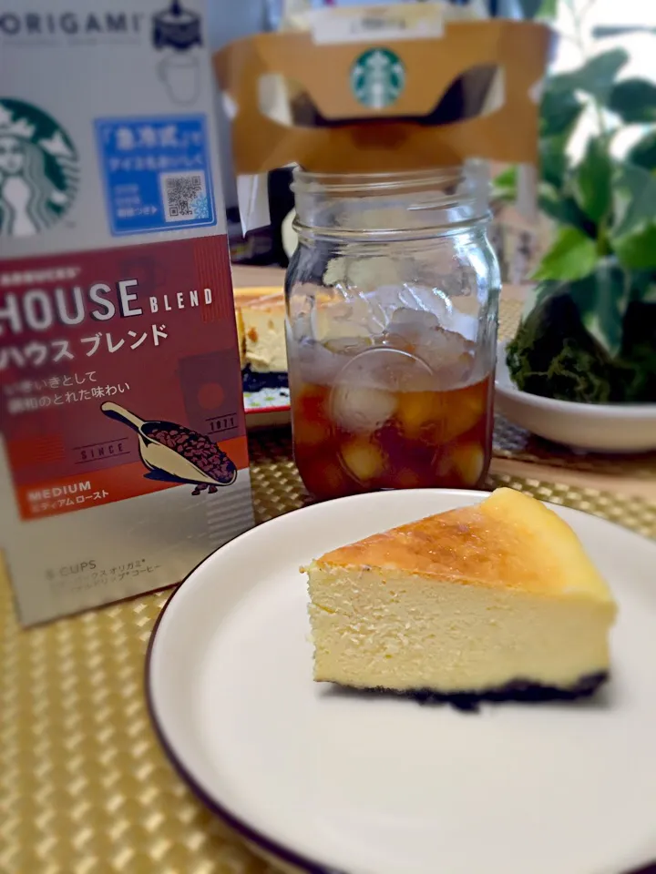 オレオチーズケーキと共にいただきました☕|yuriさん