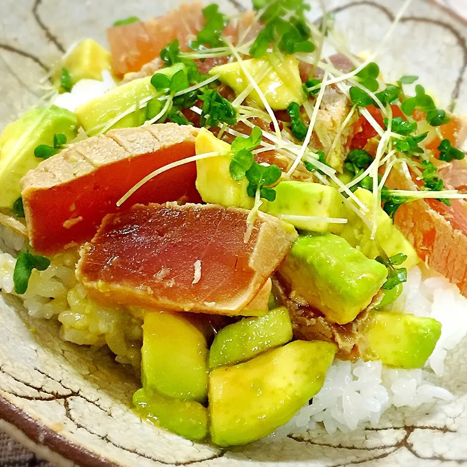 ポキ丼|アッツさん