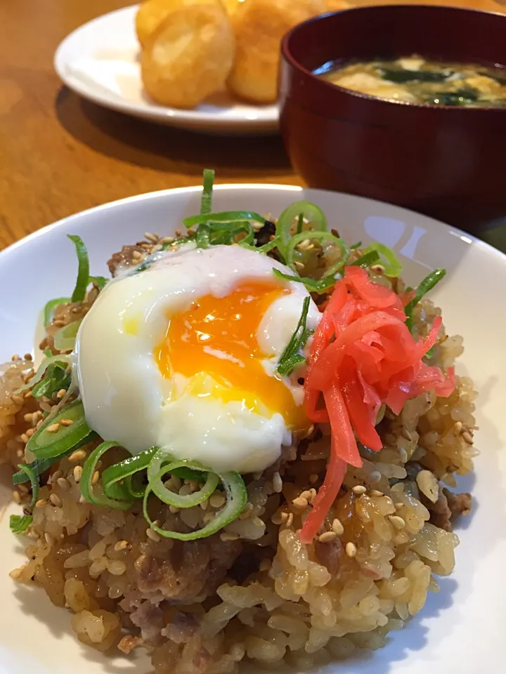 炊き込み牛丼|まつださんさん