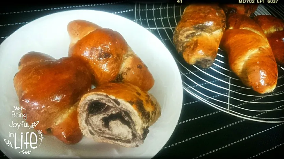 山本真希さんの料理 MARBLE OREO ROLLS 🌀|naoさん