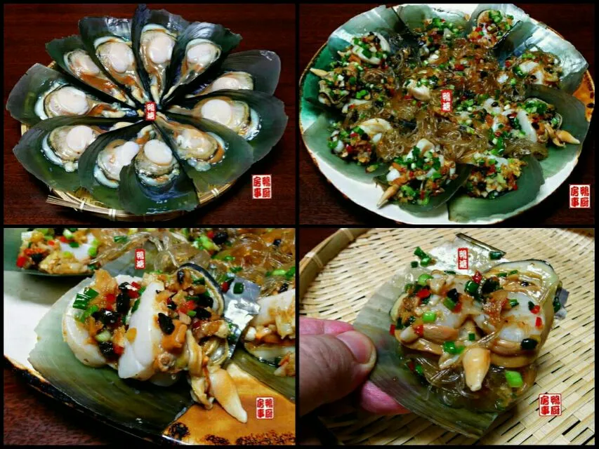 steamed scallops|steven z.y.さん