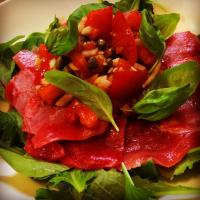 マグロのカルパッチョ😋✌️